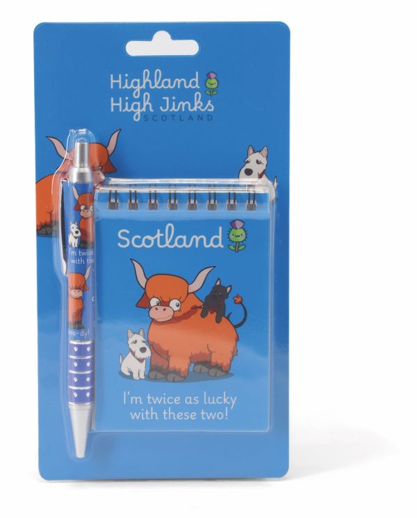 2034 Highland High Jinks - Cows - Notebook & Pen Set