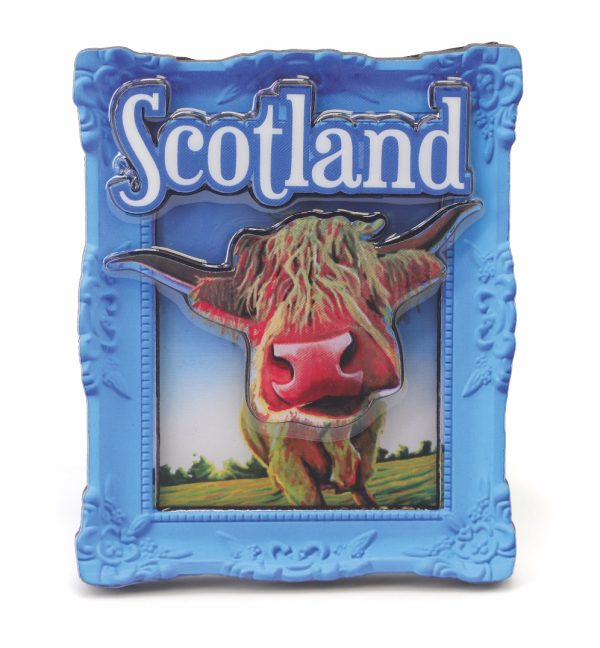 2053 Eoin O'Connor Highland Coo - Fridge Magnet