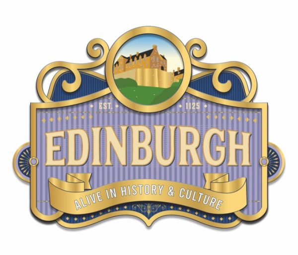 2132 Vintage 3D Fridge Magnet - Edinburgh History & Culture